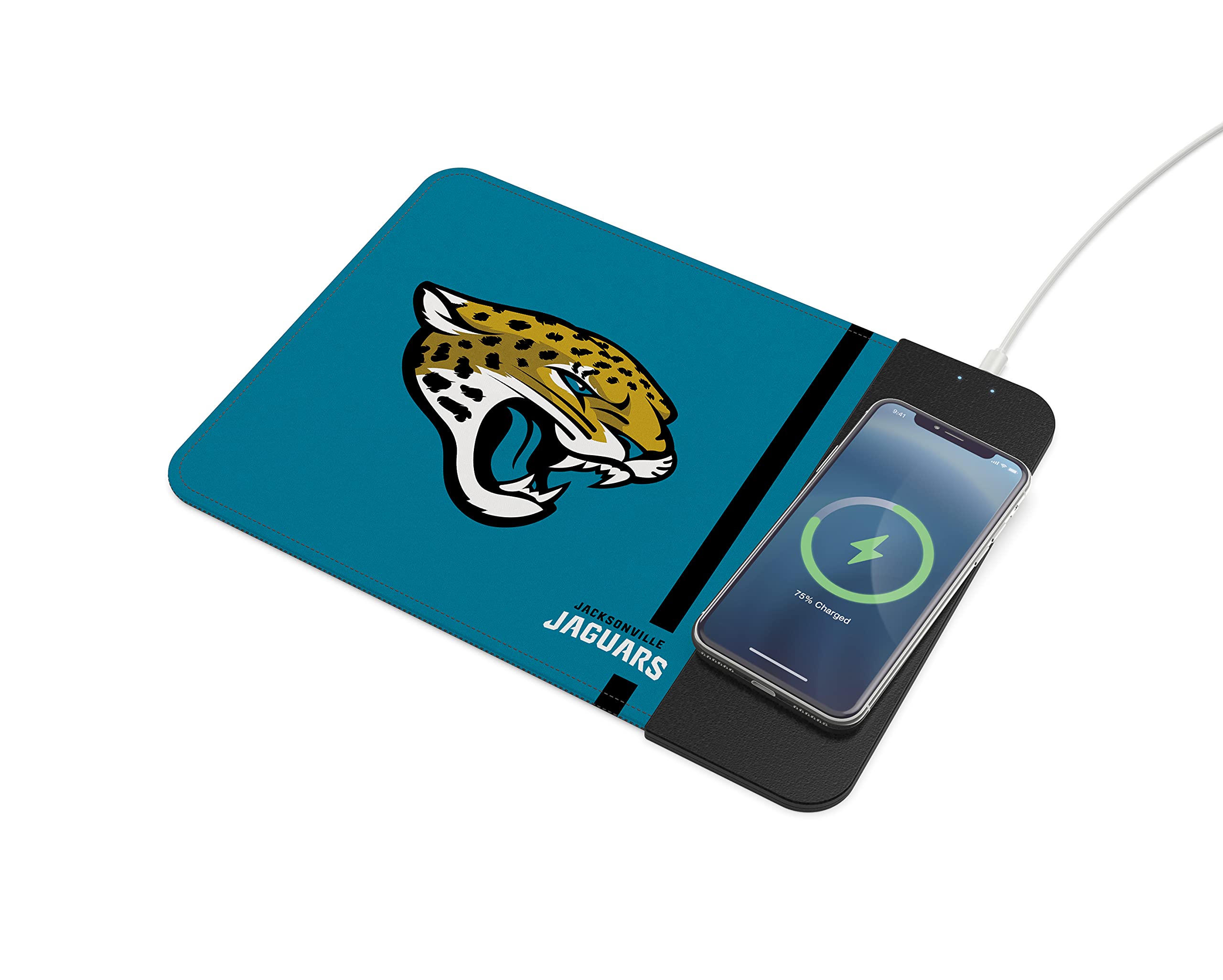 SOAR NFL Wireless Charging Mouse Pad, Jacksonville