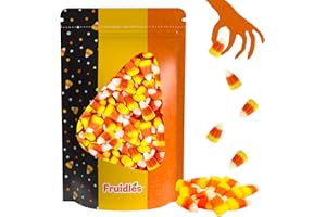 Fruidles Candy Corn, Classic Halloween Candy Treats- Dragon teeth Bulk, Fun & Festive Holiday Snacking Fun (Half-Pound)