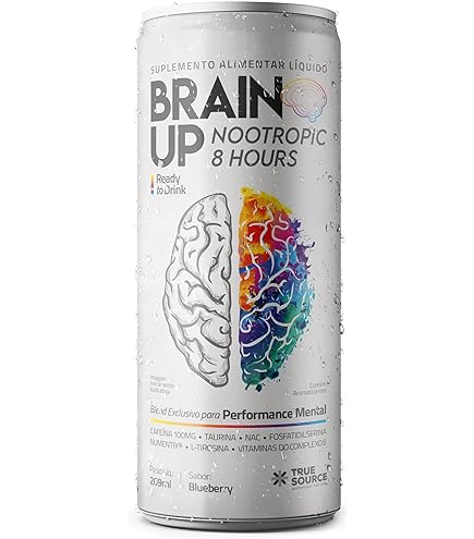True Brain Up Nootropic Ready to Drink Blueberry True Source 269ml