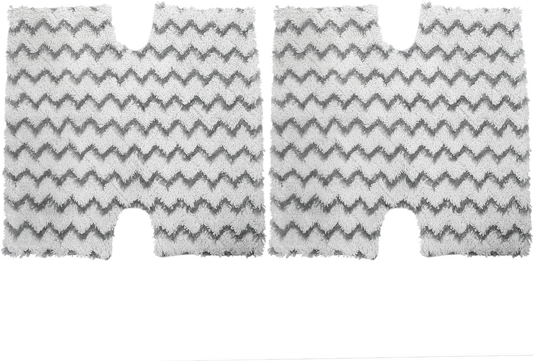 Ugardo Washable 2 Pack Replacement Steam Mop Pads Fits Shark Lift-Away/Genius Hard Floor Steam Pocket Mop S3973 S3973D S3973WM S5001 S5002 S5002Q S5003A S5003 S5003D S6001 S6001W S6001WM S6002 S6003