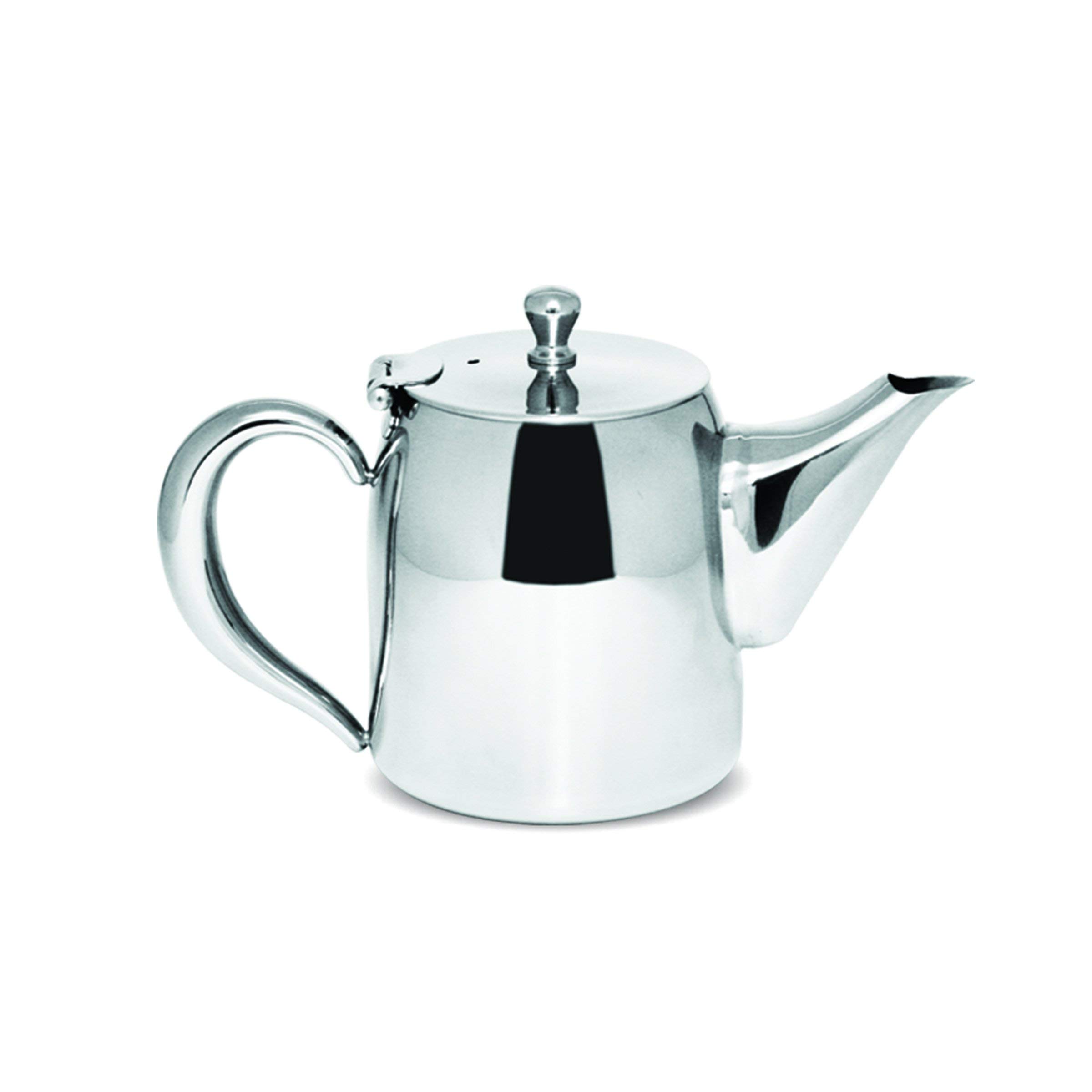 Sabichi Concierge Stainless Steel Teapot - 720ml - Dishwasher Safe - Mirror Polished - Silver Tableware - Coffe/Tea - Safe and User Friendly - Easy to Pour