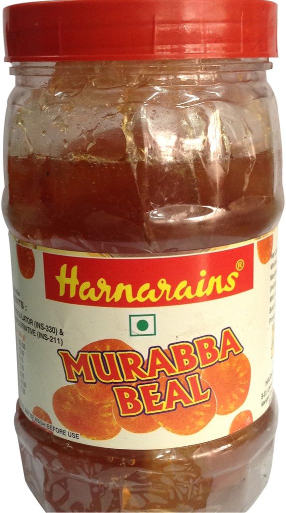 Harnarains Bael Murabba/Sweet Pickle in Syrup 900 gm (31.74 Oz)