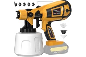 MIRRORZONE Cordless Paint Sprayer High Speed for 20V MAX Battery for House Painting(Tool Only)