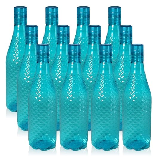 Morvi Wonder Plastic Prime Magna Fridge Bottle Set, 12 Pc Bottle, 1000