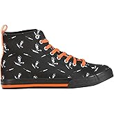 Halloween Adult Michael Myers High Top Shoes | Michael Myers Horror Movie Lace Up Sneakers With All Over Print
