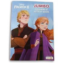 Amazon.com: Anna, Kristoff, Elsa and Olaf Coloring and Activity ...