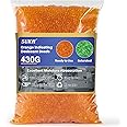 Sukh Orange Silica Desiccant Beads 430G - Indicating Silica Gel Beads Drying Silicone Reusable Desiccant Dehumidifier for Cam