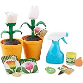 Melissa &amp; Doug Let&rsquo;s Explore Flower Gardening Play Set with Color-Changing Flowers (16 Pieces)