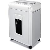 Aurora Heavy Duty High Security 16-Sheet Micro-Cut Shredder/Anti-Jam/60 Min Run Time/ 7-Gallon Pullout Basket and Casters