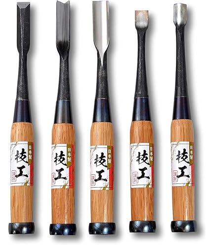 Amazon.com: Fugikawa Chisel Set, 6-Piece : Tools & Home Improvement