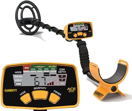 Amazon Com Ly1122 For Garrett Ace 200 Metal Detector 1141070 New Features Waterproof Search Coil Garden Outdoor