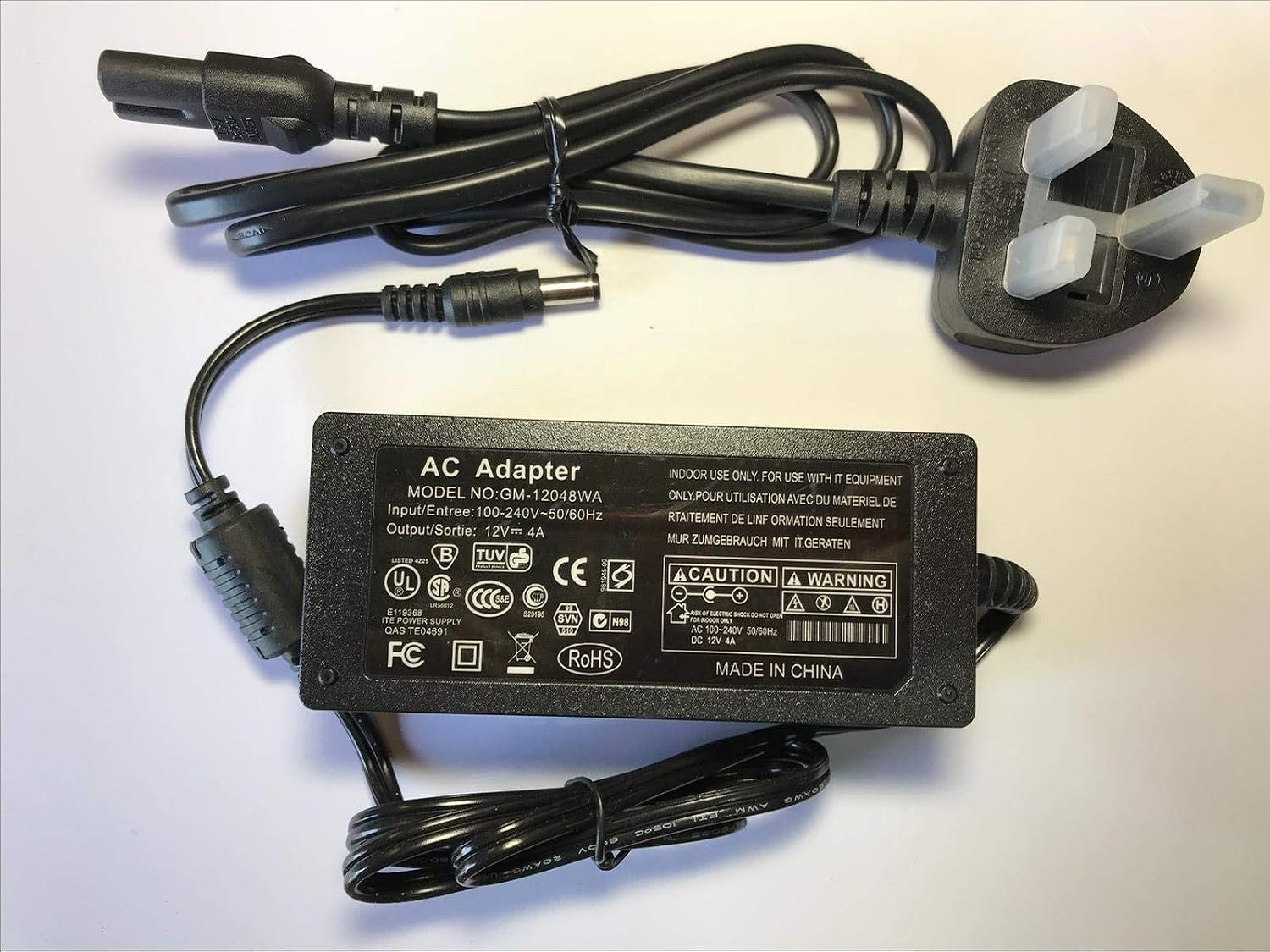 Alimentation Secteur 12V Pour Table De Mixage Allen & Heath Xone:23 - Adaptateur 100-240V - Câble 1.2m - Marque TopChargeur