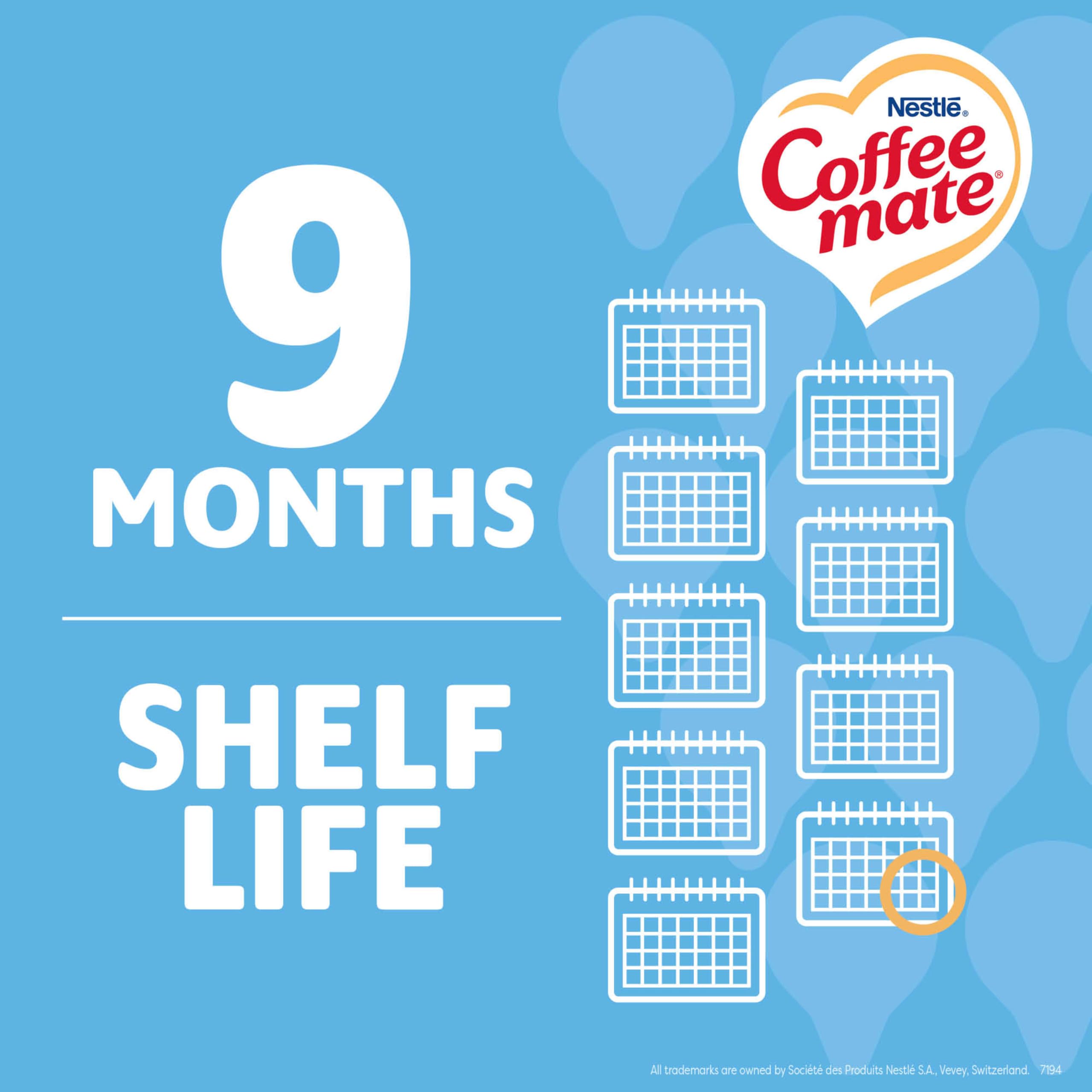 Nestle Coffee mate Coffee Creamer, French Vanilla, Liquid Creamer Singles, Non Dairy, No Refrigeration, 0.375 fl oz Tubs (Pack of 200)