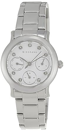 Giordano Analog White Dial Womens Watch - A2007-11