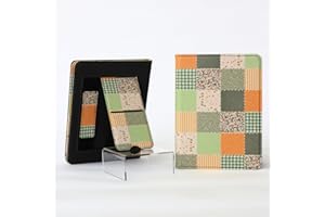 Lash Next Door Patchwork Pages Compatible with Kindle Paperwhite Case 11th Generation– Premium Protective Cover with Built-in Stand, Hand Strap, Smart Magnetic Closure