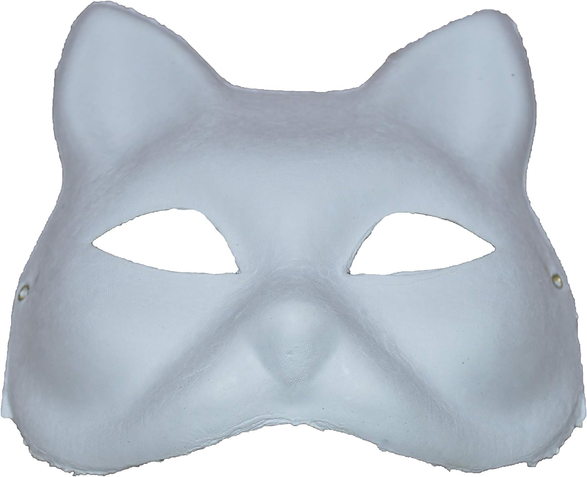 4x Cat Masks Feline Plain Full Mask to Paint & Decorate