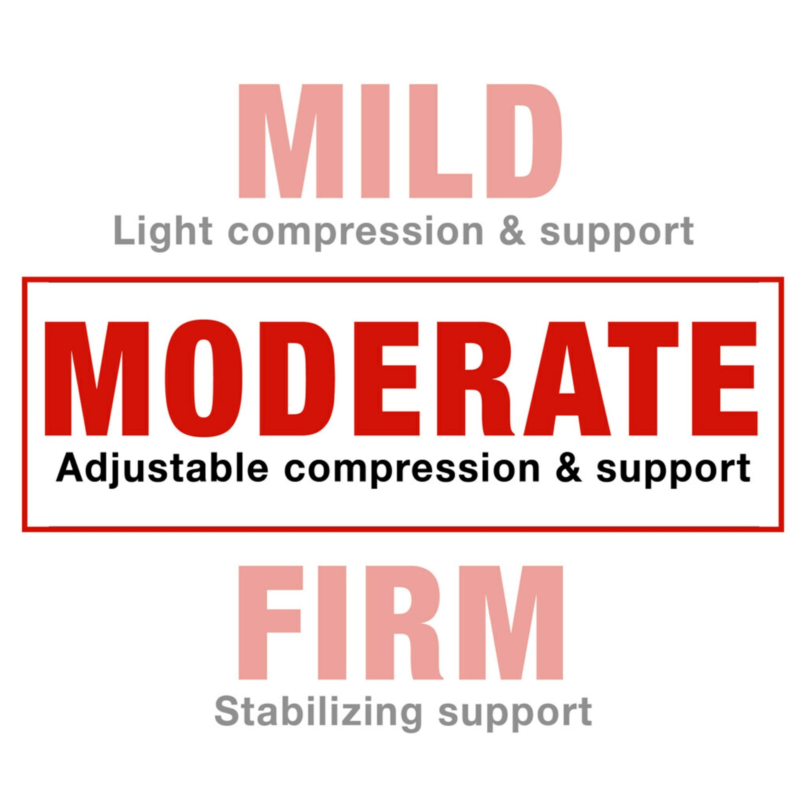 ACE Ankle Brace with Side Stabilizers, Adjustable, Black, 1/Pack