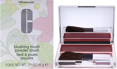 Clinique 110 Precious Posy Powder Blush Natural Healthy Long Wearing Oil-Free