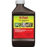 Hi-Yield (32029) 55% Malathion Spray, 32 oz | 55% malathion concentrate - Broad-spectrum insect control for fruits, vegetables &amp; ornamentals, 32 oz - Gardeners