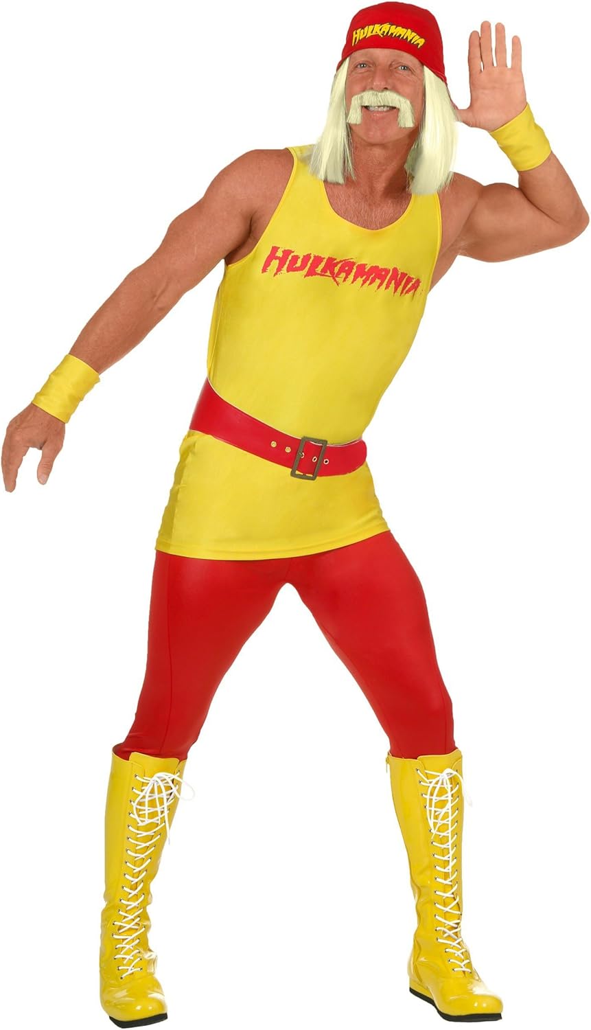 Men's WWE Hulk Hogan Costume Clothing