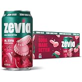 Zevia Zero Sugar Soda, Dr Zevia, 12 oz Cans (8-Pack) &ndash; Naturally Sweetened, Non-GMO Project Verified, Gluten-Free, Vegan