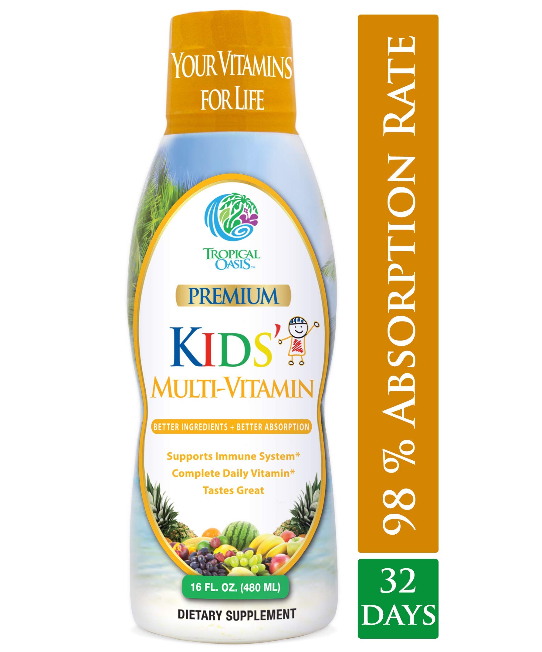 Ferrous Drops Iron Supplement Peppermint Flavor Generic for