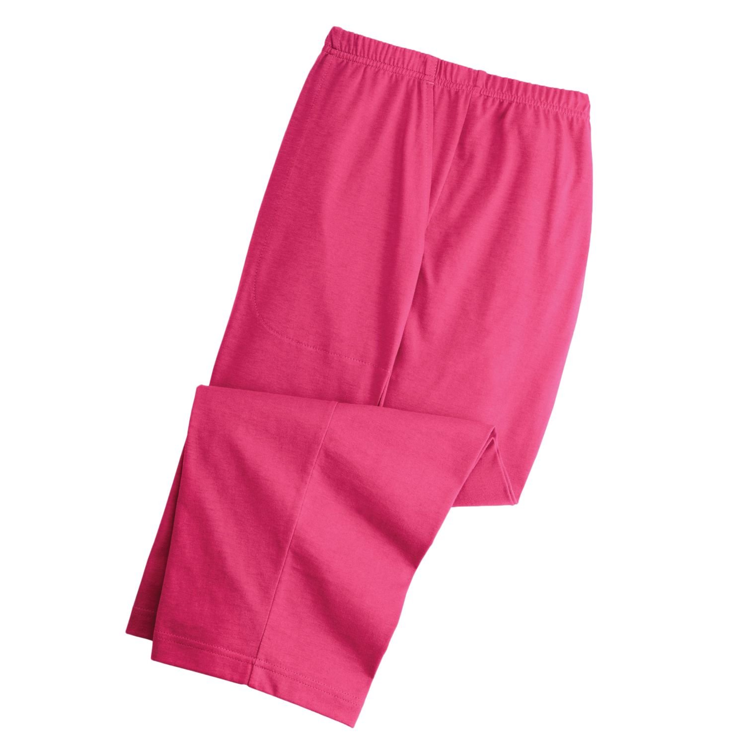 Blair Women's Plus Size Knit Capris 3XL Fuchsia at Amazon Women’s