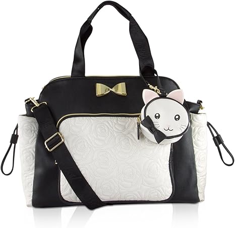 betsey johnson quilted diaper bag