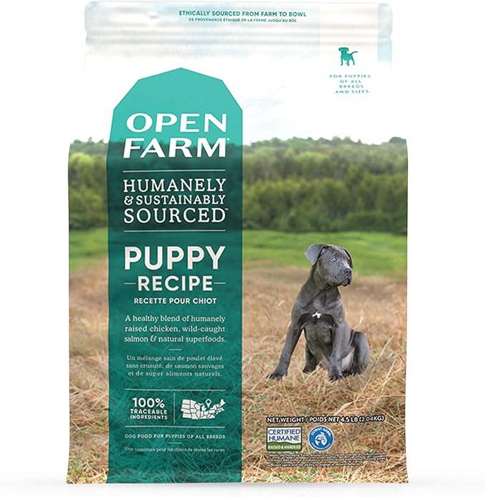 Open Farm GrainFree Dog Food (Puppy, 4.5 lb.) Amazon.co.uk Pet Supplies