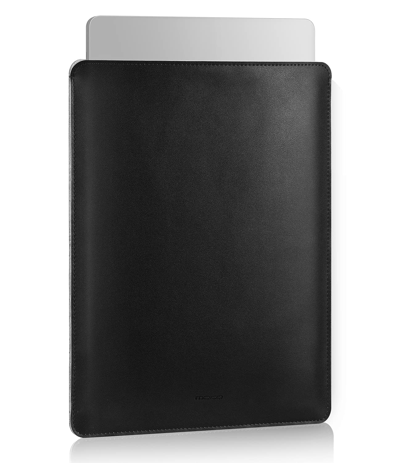 Photo 1 of MoKo Laptop Sleeve Compatible with 13.3 MacBook Air Pro, iPad Air/Pro 13 inch, PU Leather Notebook Briefcase Carrying Bag Slim Stylish Case Pouch, Black