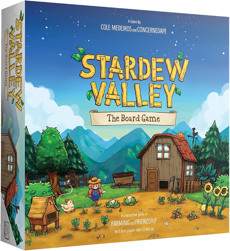 ConcernedApe Stardew Valley The Board Game English 1-4 Players 14+ 45-200m