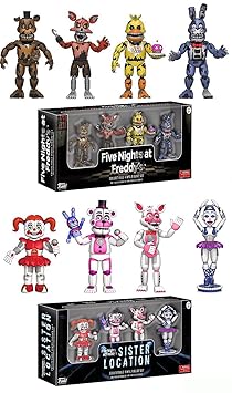 Five Nights At Freddy's Mini Figure Series 3 Set Of 8