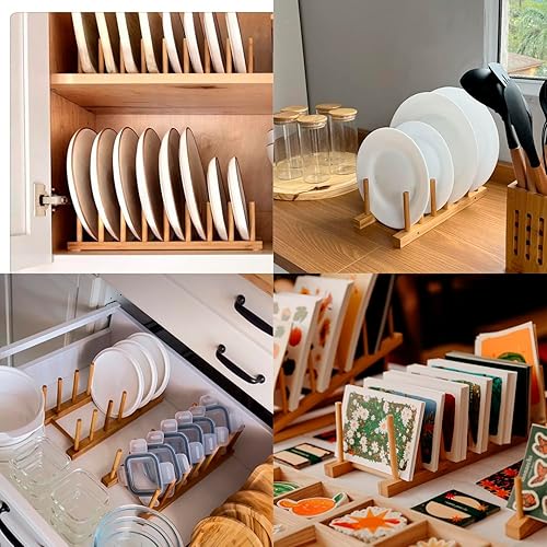 E-ROOM TREND Dish Rack, Plate Organizer, Dish Organizer for