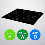 Abode Induction Hob 59cm Four Zone Ceramic Cooktop with Touch Control view 2