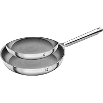 ZWILLING TrueFlow 2-Piece 24cm + 28cm Non-Stick Induction Frying
