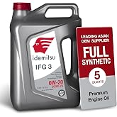 Idemitsu IFG3 0W-20 SP/GF-7A Full Synthetic Motor Oil &ndash; 5 Quart | Leading Asian OEM Supplier | Full Synthetic SP/GF-7A | For Gasoline Engines