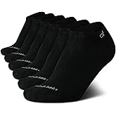 Calvin Klein Womens No Show Socks - 6 Pack Lightweight Cotton Blend Cushioned Low Cut Tab Ankle Socks for Sneakers & Loafers