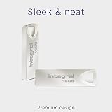 Integral 16GB USB Memory Arc Metal Cased Keyring Flash Drive 2.0 view 4
