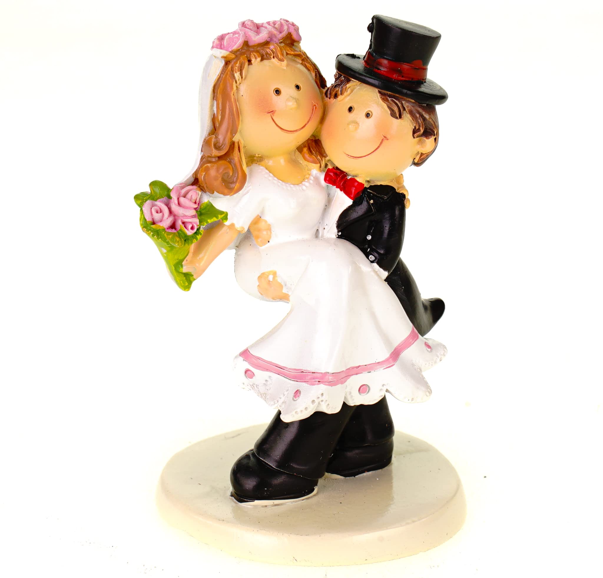 Decorative Wedding Bride and Groom Figurines Man Carries The Woman 10&nbsp;cm