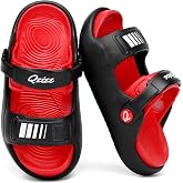 Qzize Kids Sandals Lightweight Comfortable Open Toe Slides for Boys Girls | Lightweight, Quick-Dry,Comfort for Boys &amp; Girls, Beach, Pool, Shower, Walking Pool, Kindergarten, Outdoor Play