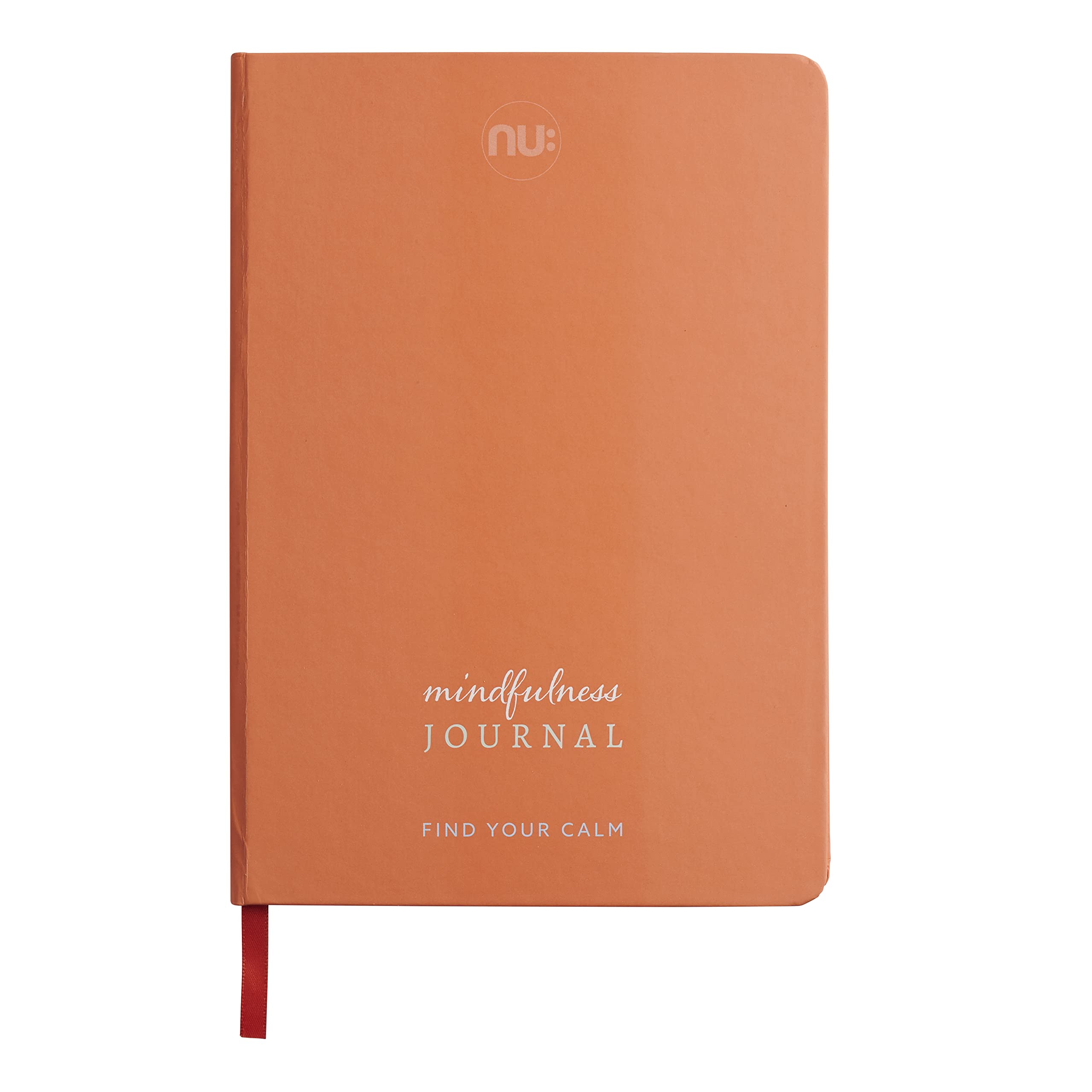 NU: Notebooks - Spectrum Pastels Range - Mindfulness Journal - A5 Notepad - Coral - 200 Pages
