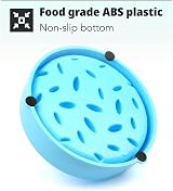 H&S Slow Feeder Dog Bowl - Gradual Feeding Bowl for Dogs Cats Puppies view 3