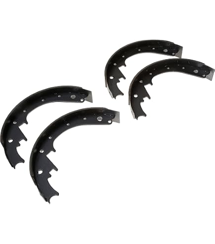 Dynamic Friction True-Arc Brake Shoes 1901-0228-00 - Fits Classic Chevy, Ford, GMC, Jeep Models (1951-1978)