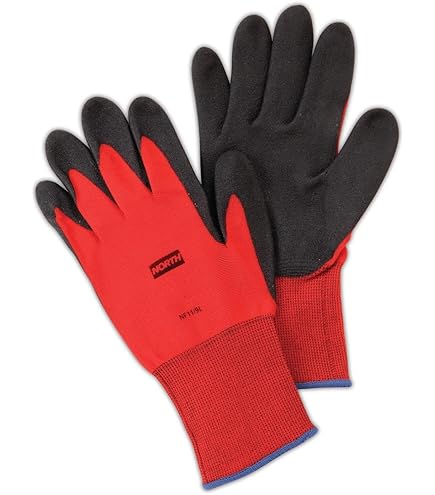 Amazon.com: North Safety Northflex Red Foamed Pvc Palm Coated