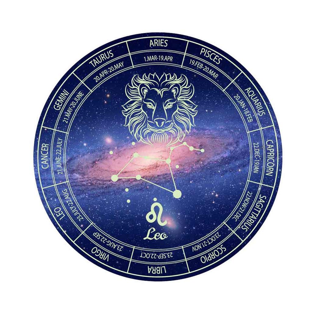 YWLINK Etiqueta De La Pared Doce Constelaciones Luminoso Etiqueta ...