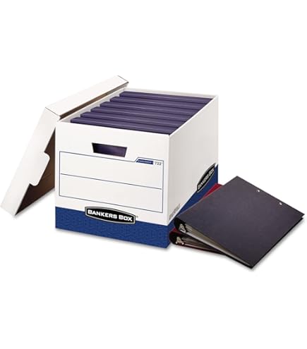 Bankers Box 20 Pack R-KIVE Heavy-Duty File Storage Boxes