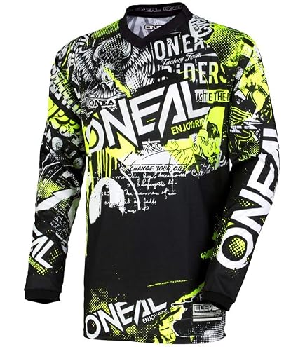 Amazon.com: O'Neal - 0006-802 Youth Element Attack Jersey (Black