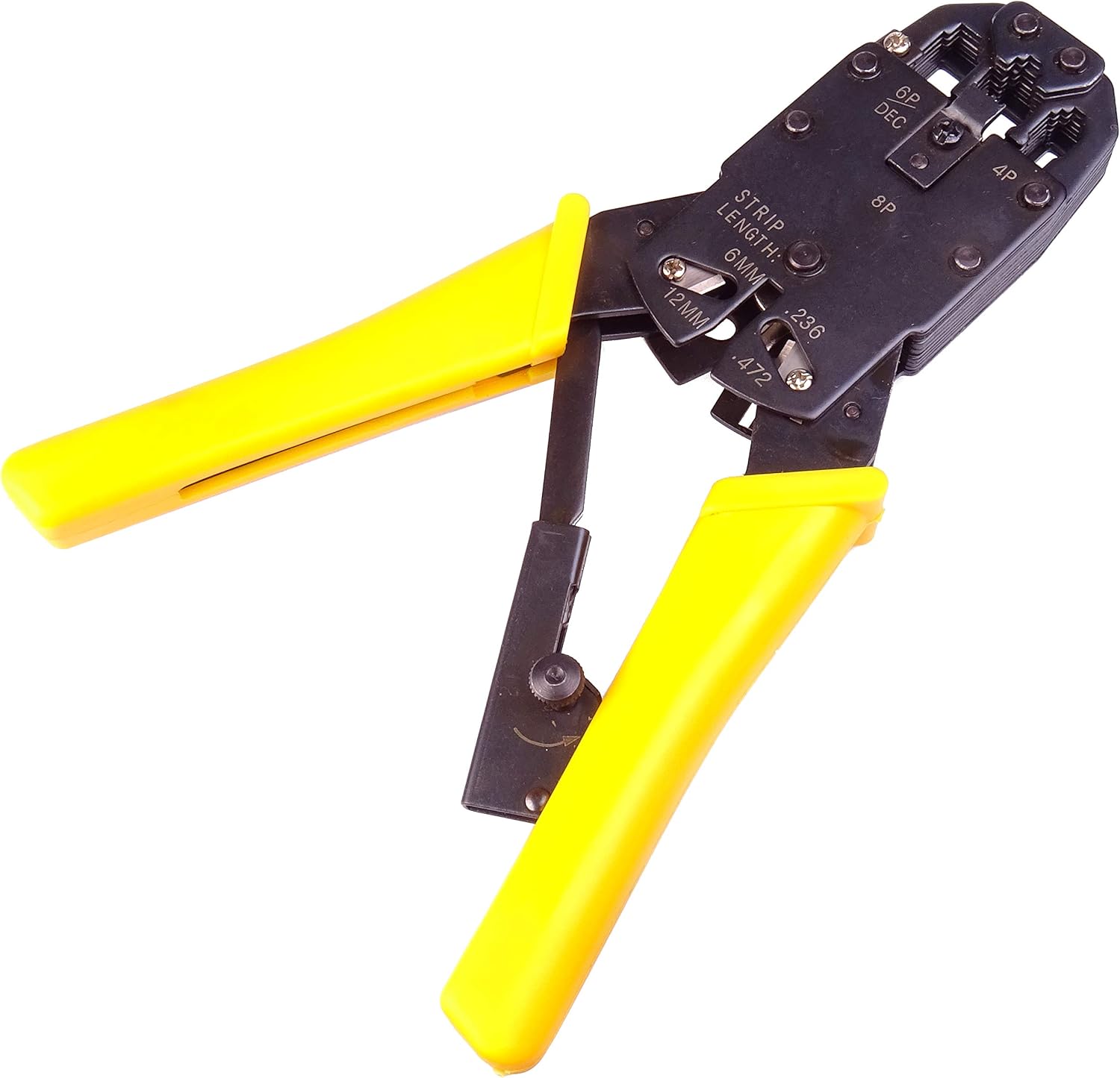 PremiumCord Crimp Professional Cable Pliers 4.6.8 Wires Ratchet