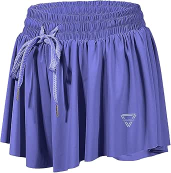 luogongzi Trendy Clothes Flowy Shorts for Women Gym Yoga Athletic Workout Running Hiking Spandex 