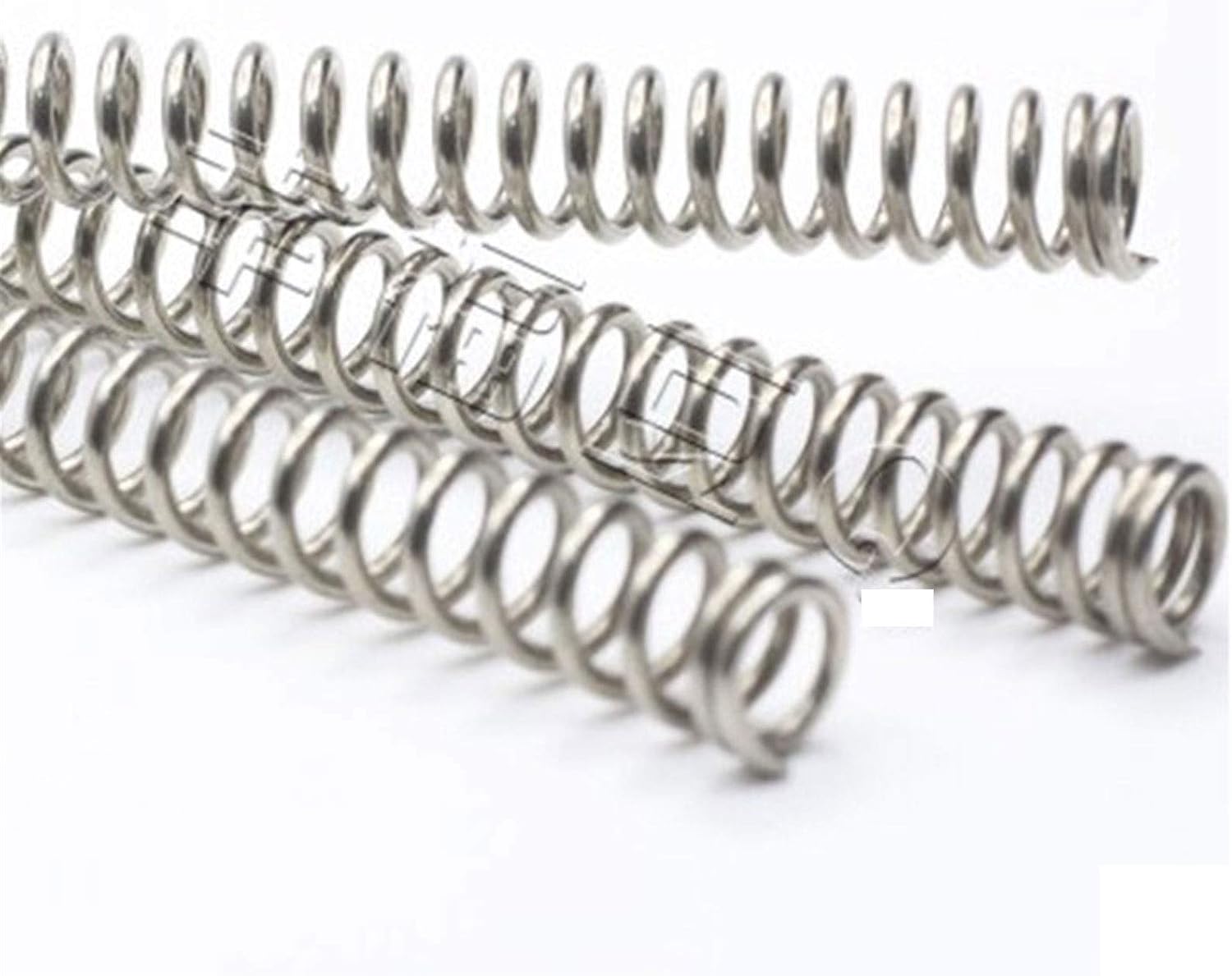 Ressorts De Compression En Acier Inox 304 - 10 Pièces, Fil 0.4mm, Diamètre 4mm, Longueur 10mm
